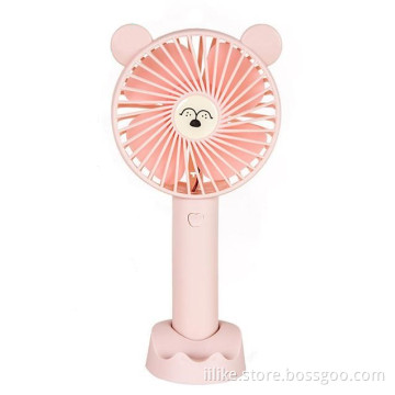 Phone Holder Pencil Vase with Rechargeable Fans